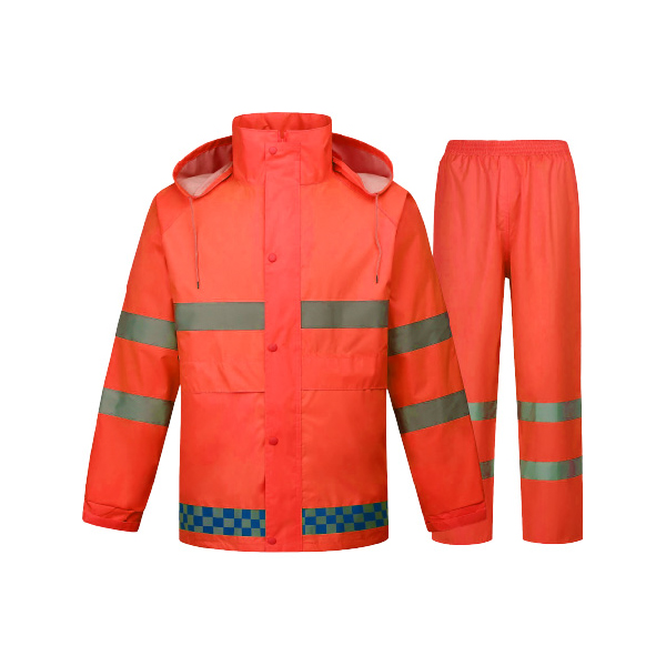 HERCULES Safety Rain Coat – Orange – Leeden Hercules