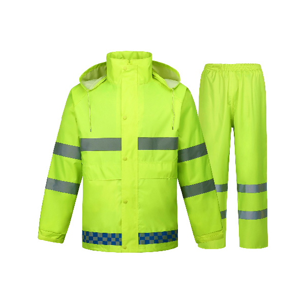 HERCULES Safety Rain Coat – Yellow – Leeden Hercules
